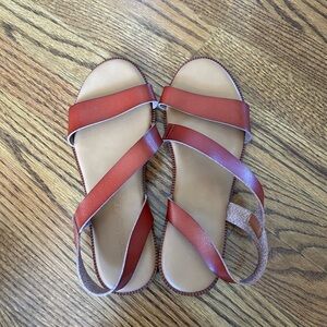 Women's Strappy Sandals in Brown